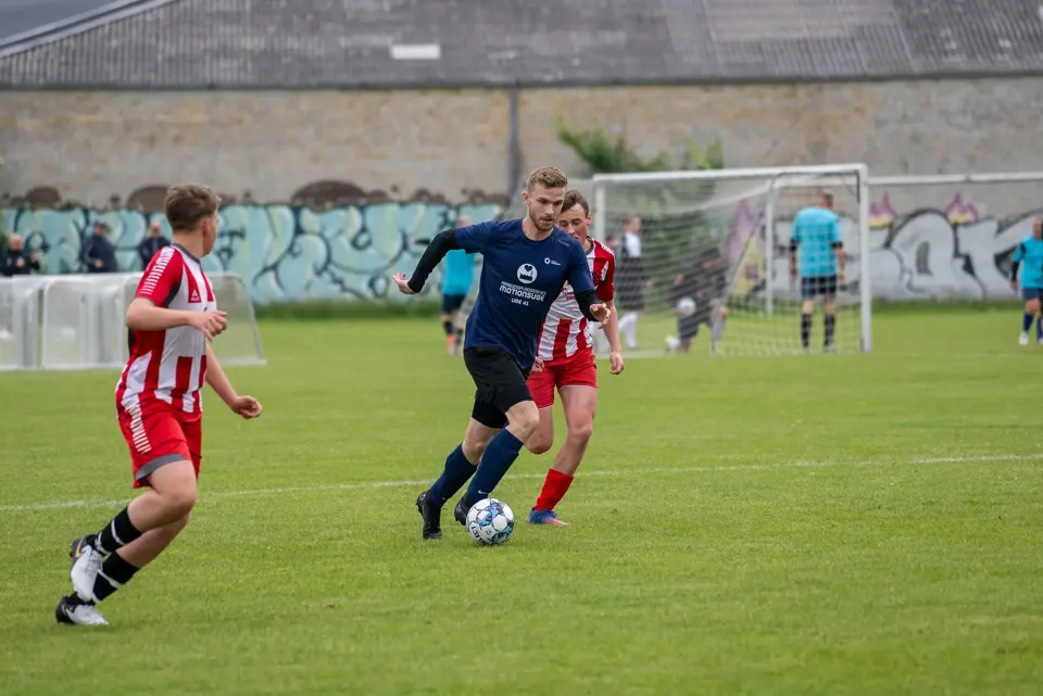 Fodbold Kamp Udendørs Herre